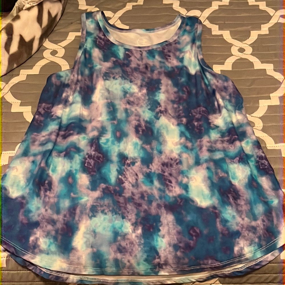 tie dye tank top
